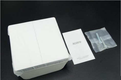 Розумний перемикач Xiaomi Aqara Smart Light Switch ZigBee Version (2 кнопки)